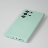 Samsung Galaxy S25 Ultra Case Hülle - Silikon soft touch - Mintgrün