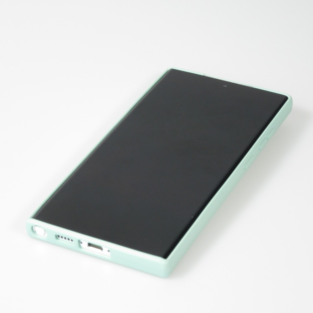 Samsung Galaxy S25 Ultra Case Hülle - Silikon soft touch - Mintgrün