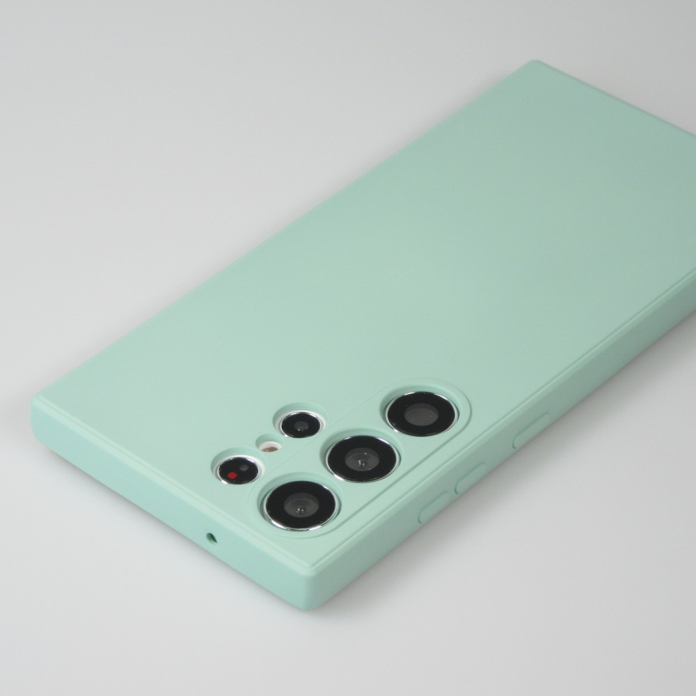 Samsung Galaxy S25 Ultra Case Hülle - Silikon soft touch - Mintgrün