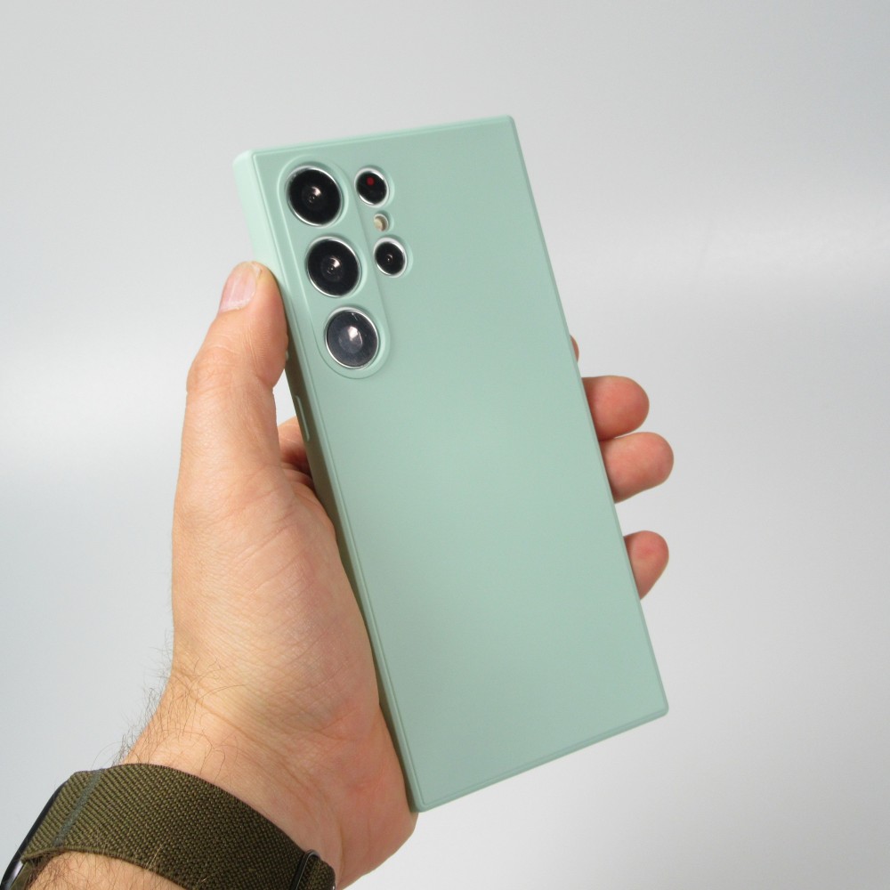 Samsung Galaxy S25 Ultra Case Hülle - Silikon soft touch - Mintgrün