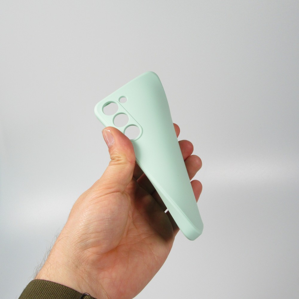 Samsung Galaxy S25 Ultra Case Hülle - Silikon soft touch - Mintgrün