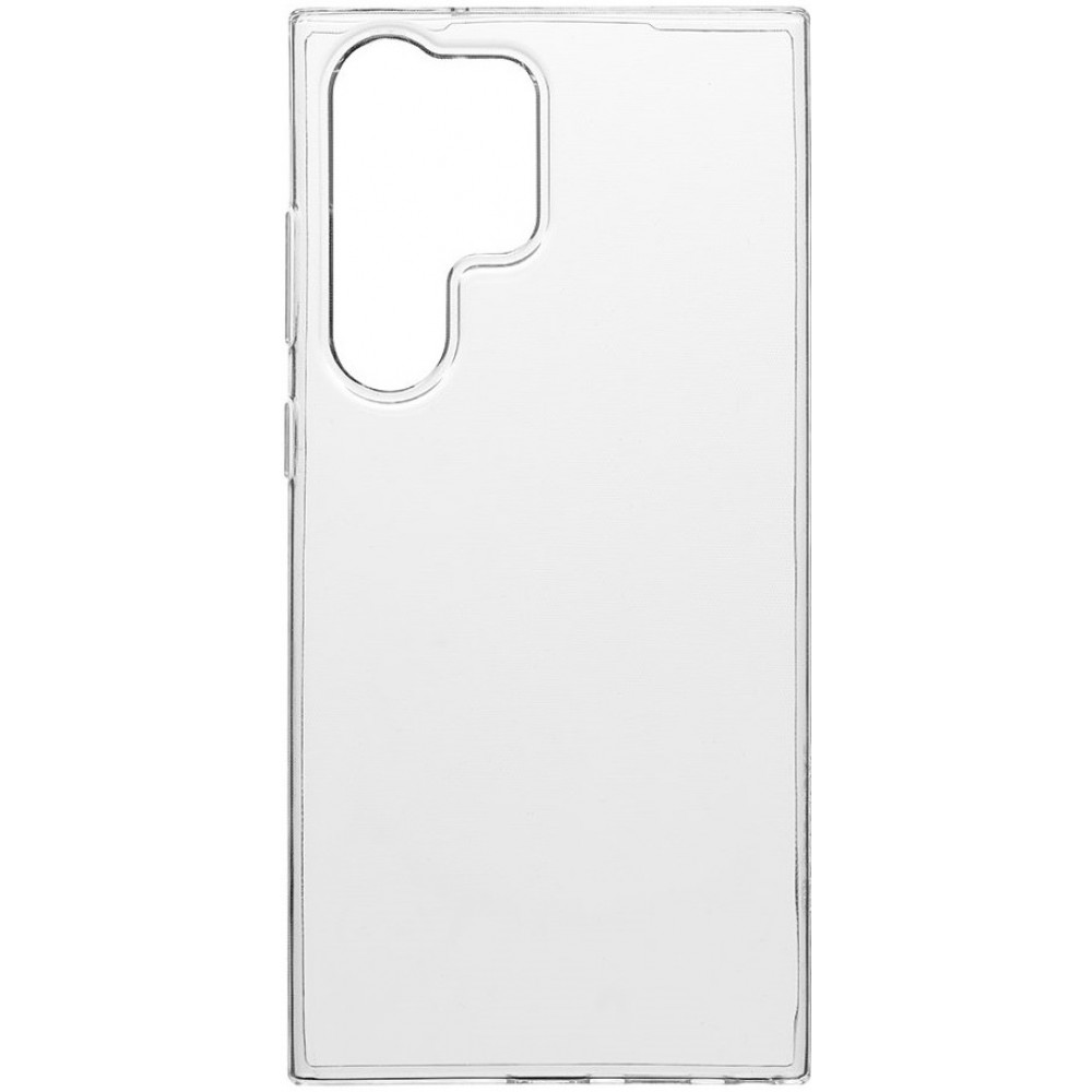Samsung Galaxy S25 Ultra Case Hülle - Gummi Transparent Silikon Gel flexibel - Transparent