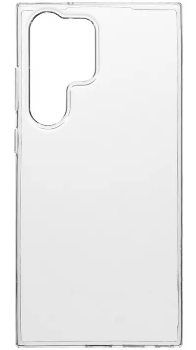 Samsung Galaxy S25 Ultra Case Hülle - Gummi Transparent Silikon Gel flexibel - Transparent