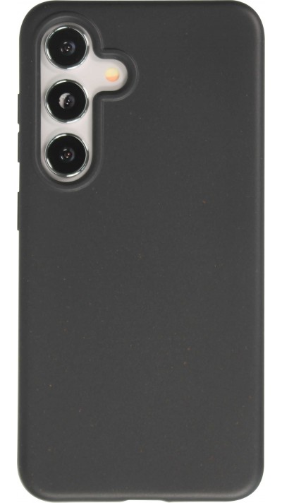 Coque Samsung Galaxy S24+ - Bio Eco-Friendly biodégradable écologique nature - Noir