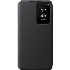 Galaxy S24+ Case H&uuml;lle - Smart View Wallet Case - Schwarz