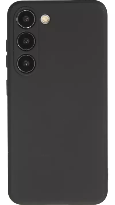 Samsung Galaxy S25 Case Hülle - Silikon soft touch - Schwarz