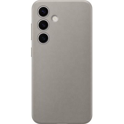 Samsung Galaxy S24+ Case Hülle - Offizielle Samsung aus veganem Leder - Taupe
