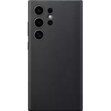 Samsung Galaxy S24 Ultra Case Hülle - Offizielle Samsung aus veganem Leder - Schwarz