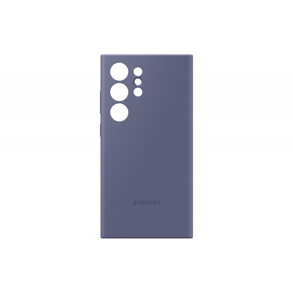 Galaxy S24 Ultra Case Hülle - Samsung offizielle Silikon Soft-Touch - Violett