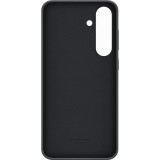 Galaxy S25+ Case Hülle - Premium Vegan Leder Backcover Kindsuit - Schwarz