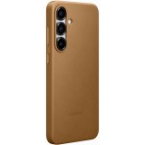 Galaxy S25+ Case H&uuml;lle - Premium Vegan Leder Backcover Kindsuit - Gold