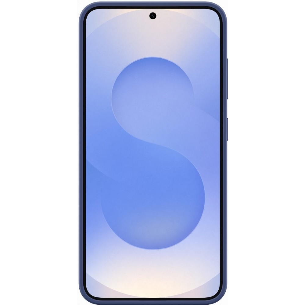 Galaxy S25 Case Hülle - Samsung Original Silikon - Blau