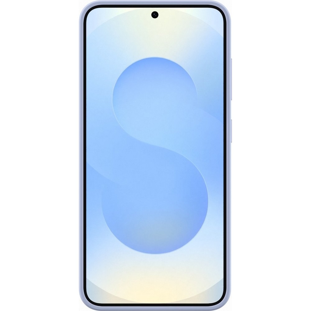 Galaxy S25 Case Hülle - Samsung Original Silikon - Hellblau