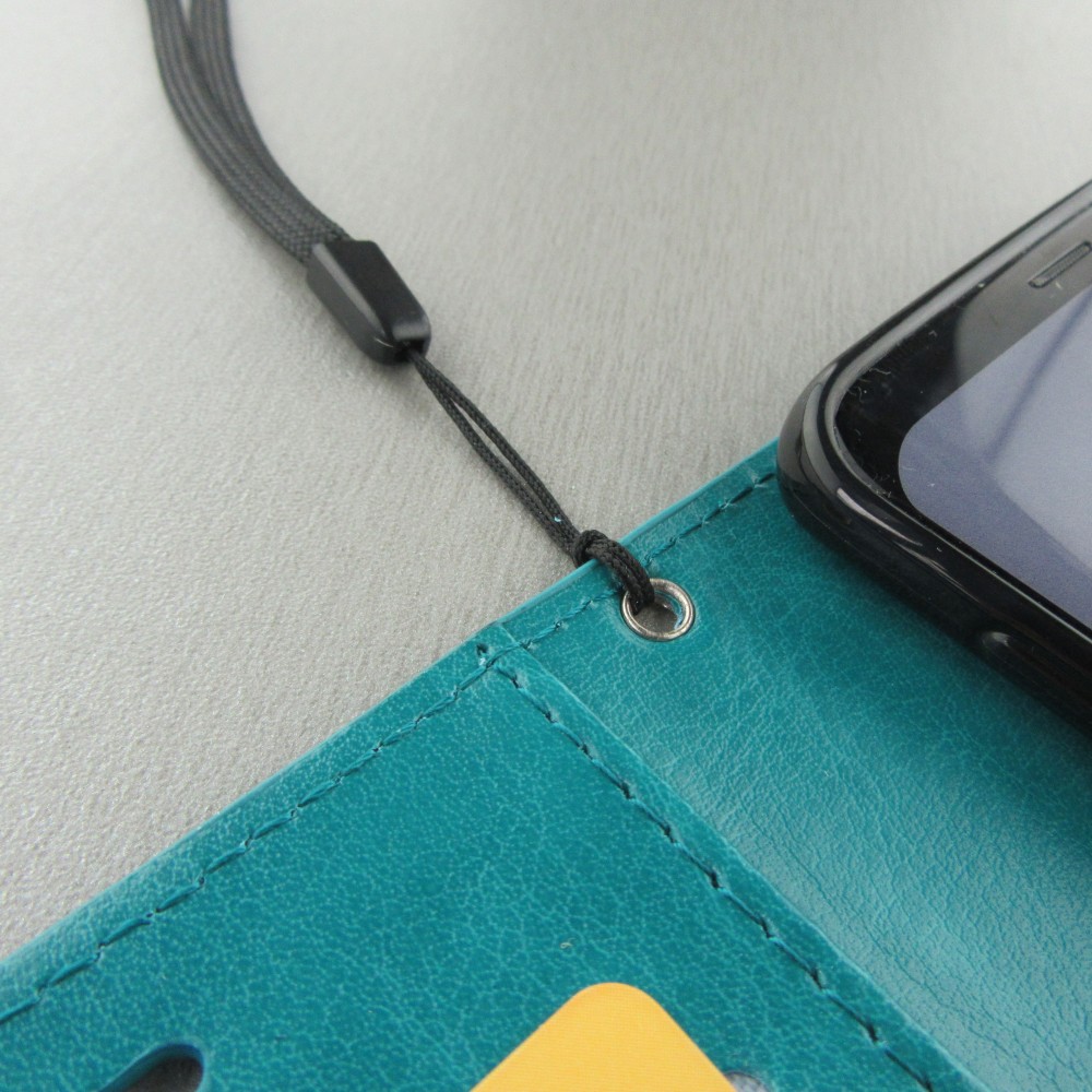 Hülle Samsung Galaxy S9 - Premium Flip - Türkis