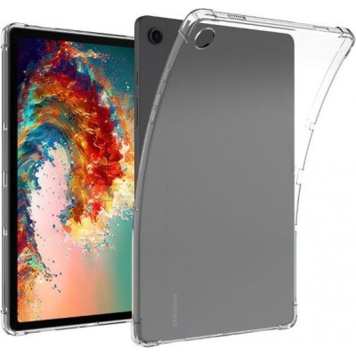 Galaxy Tab A9 Case Hülle - Gummi Transparent Silikon Gel Bumper Super Clear flexibel - Transparent