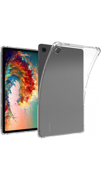 Samsung Galaxy Tab A9+ Case Hülle - Gummi Transparent Silikon Gel Bumper Super Clear flexibel - Transparent