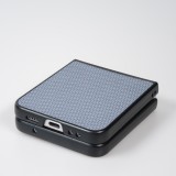 Galaxy Z Flip3 5G Case Hülle - Plastik 3D Texturen - Blau