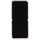 Samsung Galaxy Z Flip6 Case Hülle - Gummi transparent Bumper MagSafe kompatibel - Transparent