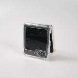 Samsung Galaxy Z Flip6 Case Hülle - Gummi transparent Bumper MagSafe kompatibel - Transparent