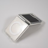 Samsung Galaxy Z Flip6 Case Hülle - Gummi transparent Bumper MagSafe kompatibel - Transparent