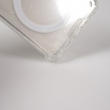 Samsung Galaxy Z Flip6 Case Hülle - Gummi transparent Bumper MagSafe kompatibel - Transparent