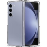 Case Hülle Samsung Galaxy Z Fold6 - Gummi Transparent Gel Bumper mit extra Schutz für Ecken Antischock