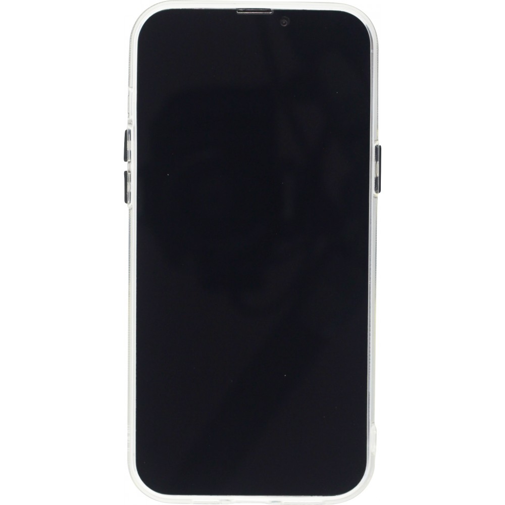 iPhone 14 Pro Max Case Hülle - mit Kamera-Slider und Ring - Schwarz