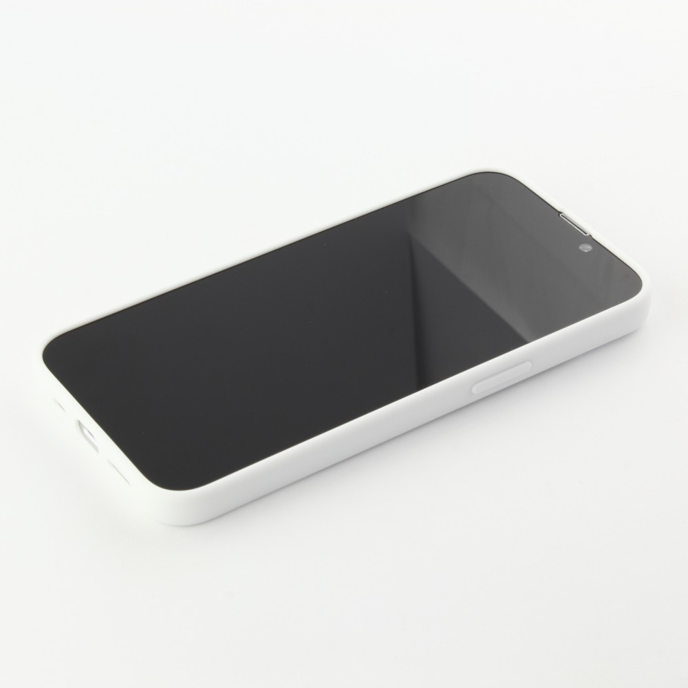 Hülle iPhone 15 Pro Max - Silicone Mat - Weiss