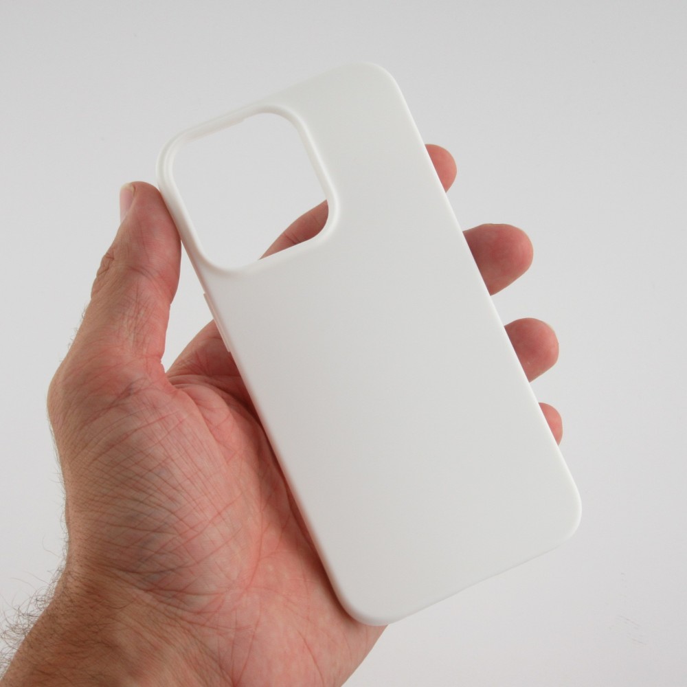 Hülle iPhone 15 Pro Max - Silicone Mat - Weiss