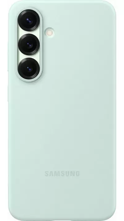 Galaxy S25 Case Hülle - Samsung Original Silikon - Minze