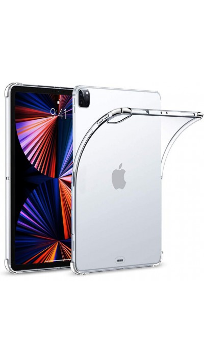 iPad Pro 11" (4e gén/2022, 3e gén/2021, 2e gén/2020, 1e gén/2018) Case Hülle - Gummi Transparent Gel Bumper mit extra Schutz für Ecken Antischock