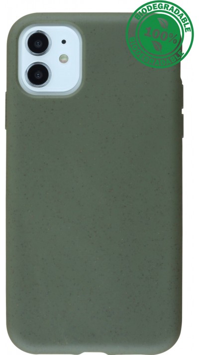 Hülle iPhone 11 - Bio Eco-Friendly biologisch Kompostierbar ökologisch - Dunkelgrün