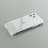 Hülle iPhone 12 Pro Max - Bumper Glass TPU Anti-Schock mit Acryl - Transparent