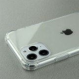 Hülle iPhone 12 Pro Max - Bumper Glass TPU Anti-Schock mit Acryl - Transparent