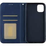 Hülle iPhone 16e - Flip Geometrisch blau