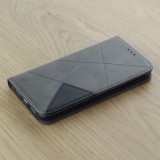 Hülle iPhone 16e - Flip Geometrisch - Grau