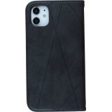 Hülle iPhone 12 Pro Max - Flip Geometrisch - Schwarz