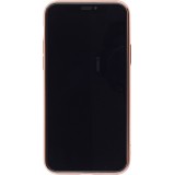 Hülle Samsung Galaxy S25+ - Gummi Bronze mit Ring - Dunkelgrün