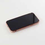 Hülle Samsung Galaxy S25+ - Gummi Bronze mit Ring - Dunkelgrün