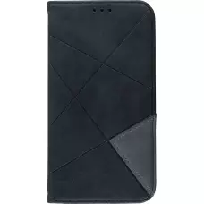 Hülle iPhone 11 Pro Max - Flip Geometrisch - Schwarz