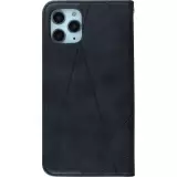 Hülle iPhone 11 Pro Max - Flip Geometrisch - Schwarz