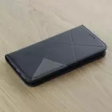 Hülle iPhone 11 Pro Max - Flip Geometrisch - Schwarz
