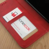 Hülle iPhone 12 Pro Max - Flip Geometrisch - Rot