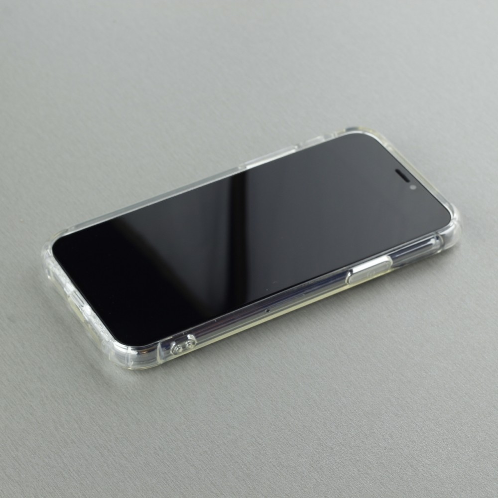 Hülle iPhone 11 Pro Max - Gummi Transparent Gel Bumper mit extra Schutz für Ecken Antischock