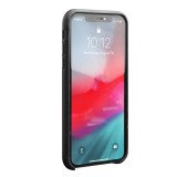 Hülle iPhone 11 Pro Max - Qialino Echtleder - Schwarz