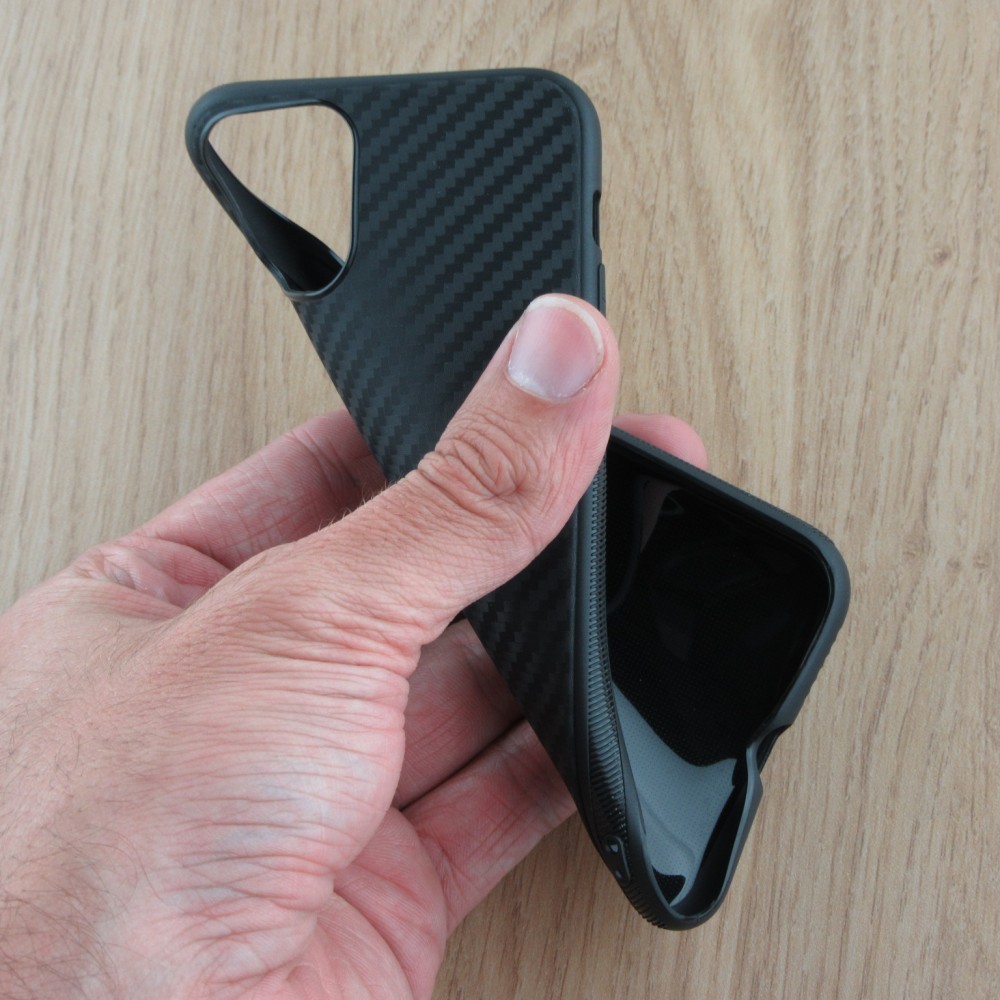 Hülle iPhone 11 Pro - TPU Carbon