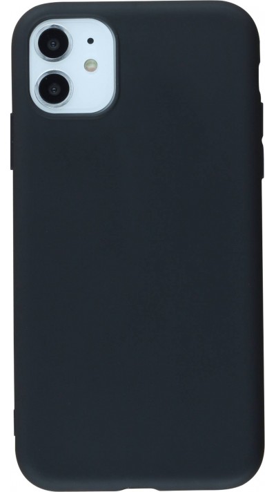 Hülle Samsung Galaxy S7 - Silicone Mat - Schwarz