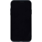 Hülle iPhone 14 - Silicone Mat - Schwarz