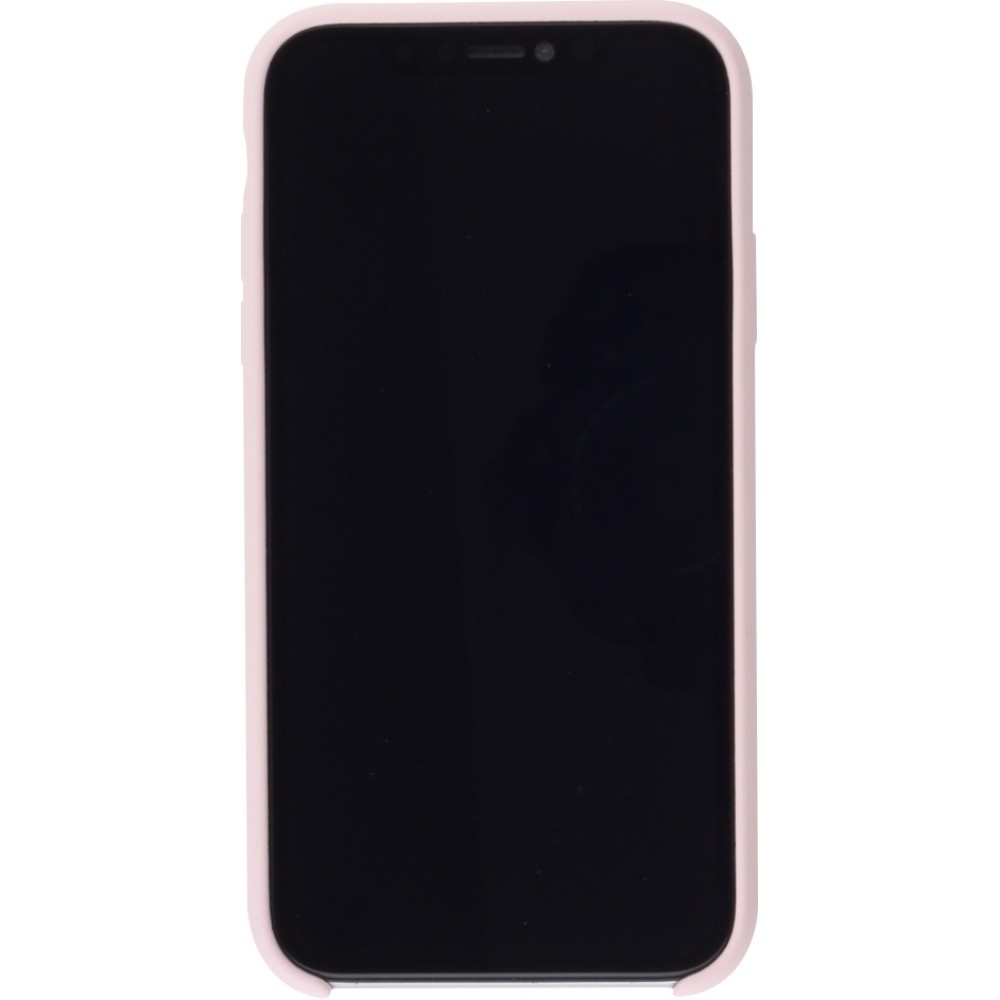 Hülle iPhone X / Xs - Soft Touch blass- Rosa