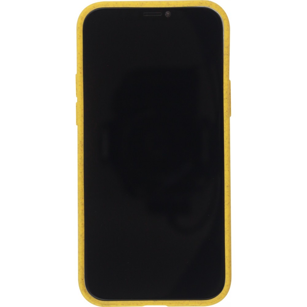 Hülle iPhone 12 Pro Max - Bioka Biologisch Abbaubar Eco-Friendly Kompostierbar - Gelb